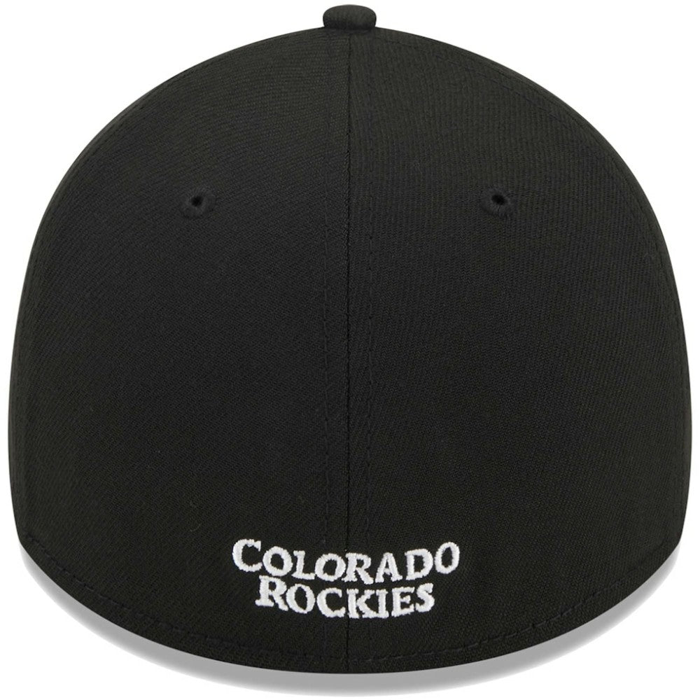 MLB Colorado Rockies New Era Logo 39THIRTY Flex Hat