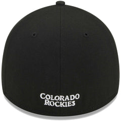 MLB Colorado Rockies New Era Logo 39THIRTY Flex Hat