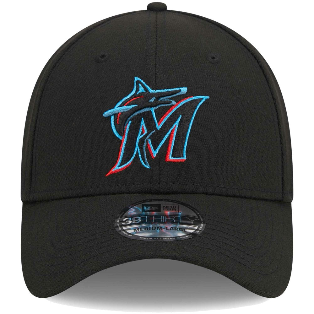 MLB Miami Marlins New Era Logo 39THIRTY Flex Hat