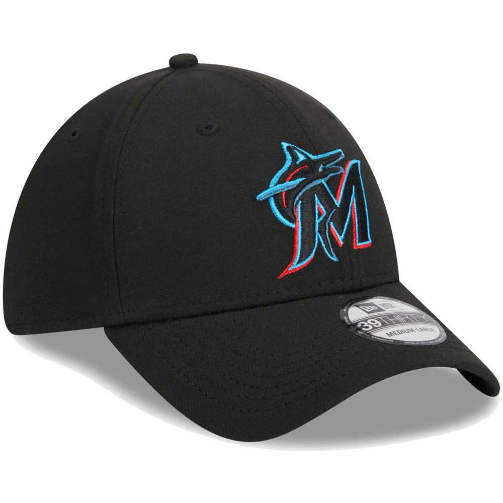 MLB Miami Marlins New Era Logo 39THIRTY Flex Hat