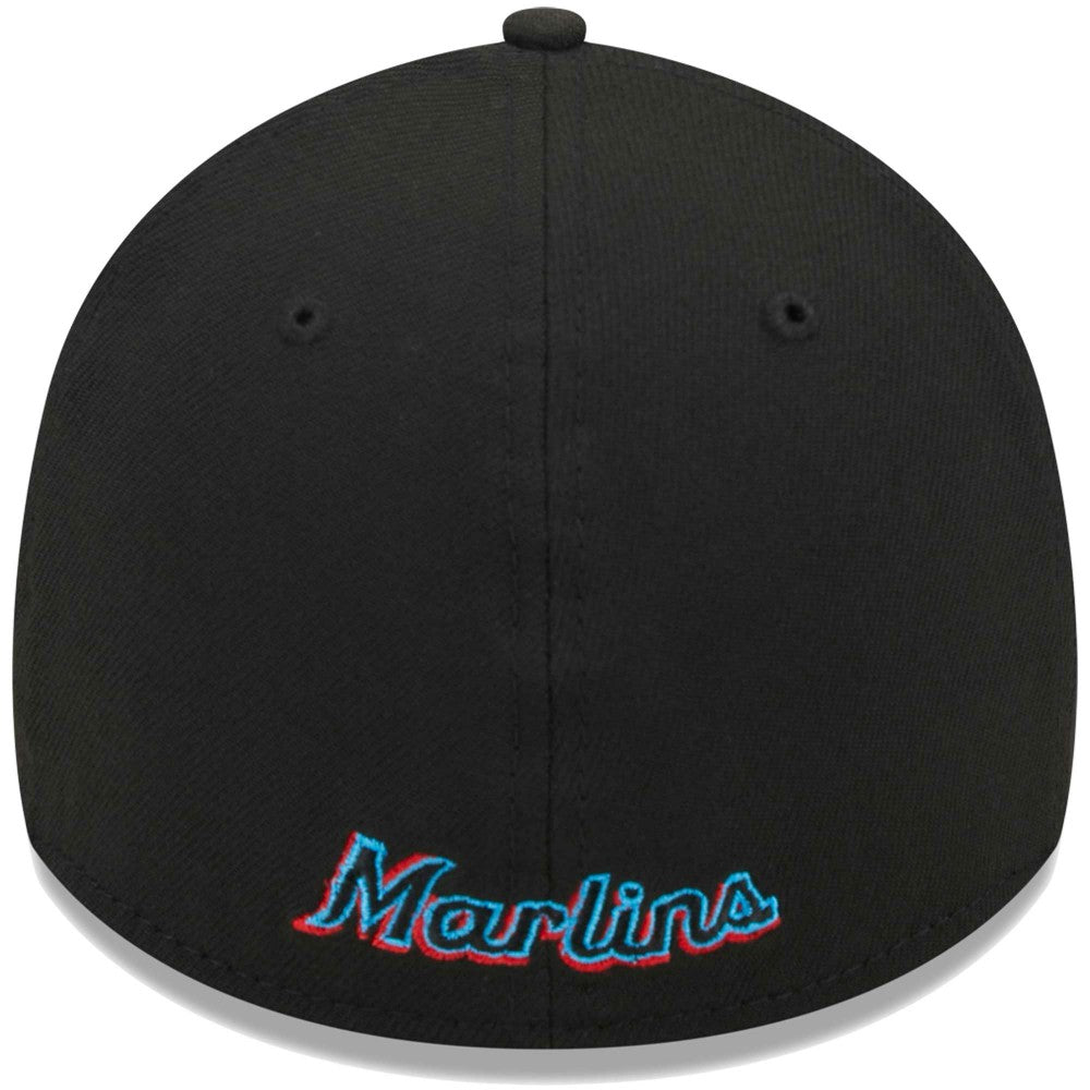 MLB Miami Marlins New Era Logo 39THIRTY Flex Hat
