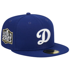 MLB Los Angeles Dodgers New Era Alternate Logo 2020 World Series Team Color 59FIFTY Fitted Hat