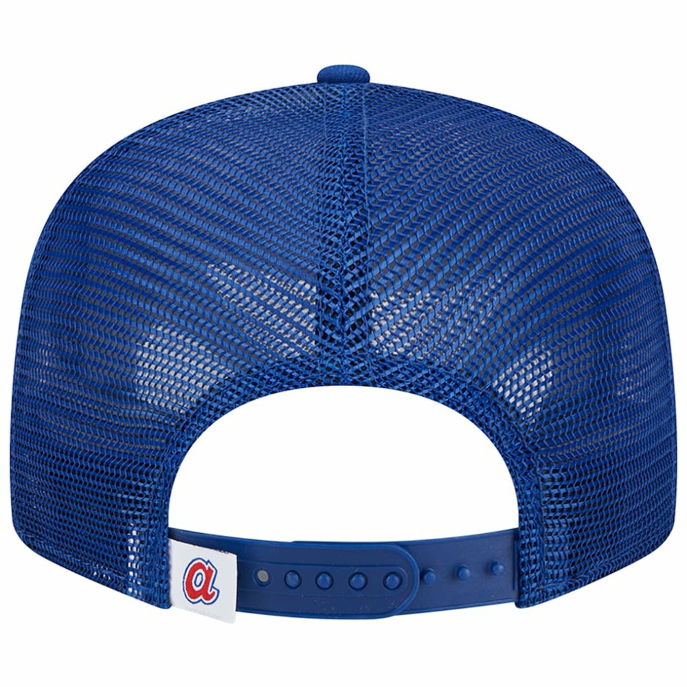 MLB Atlanta Braves New Era Cooperstown Collection Team Color Trucker 9FIFTY Snapback Hat