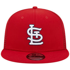 MLB St. Louis Cardinals New Era Team Color Trucker 9FIFTY Snapback Hat