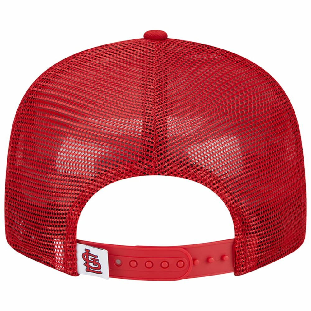 MLB St. Louis Cardinals New Era Team Color Trucker 9FIFTY Snapback Hat