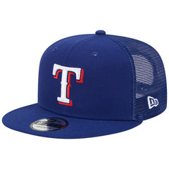 MLB Texas Rangers New Era Team Color Trucker 9FIFTY Snapback Hat