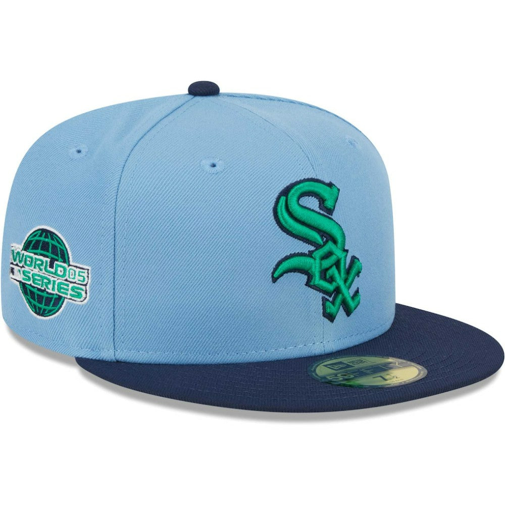 MLB Chicago White Sox New Era Green Undervisor 59FIFTY Fitted Hat