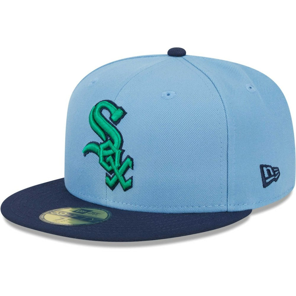 MLB Chicago White Sox New Era Green Undervisor 59FIFTY Fitted Hat