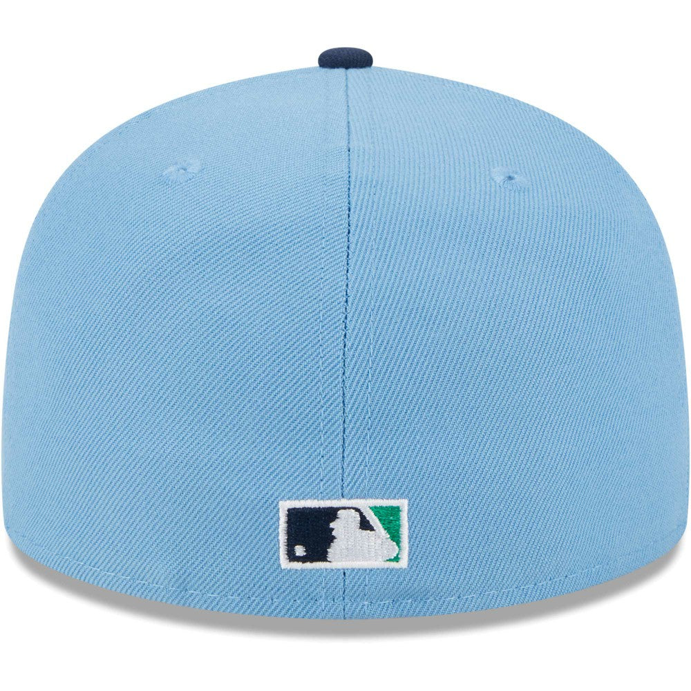 MLB Los Angeles Dodgers New Era Green Undervisor 59FIFTY Fitted Hat