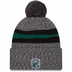 2023 Sideline Sport Cuffed Pom Knit Hat - New York Jets