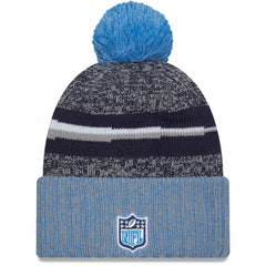 2023 Sideline Sport Cuffed Pom Knit Hat - Tennessee Titans