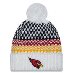 Women's 2023 Sideline Cuffed Knit Hat with Pom - Arizona Cardinals