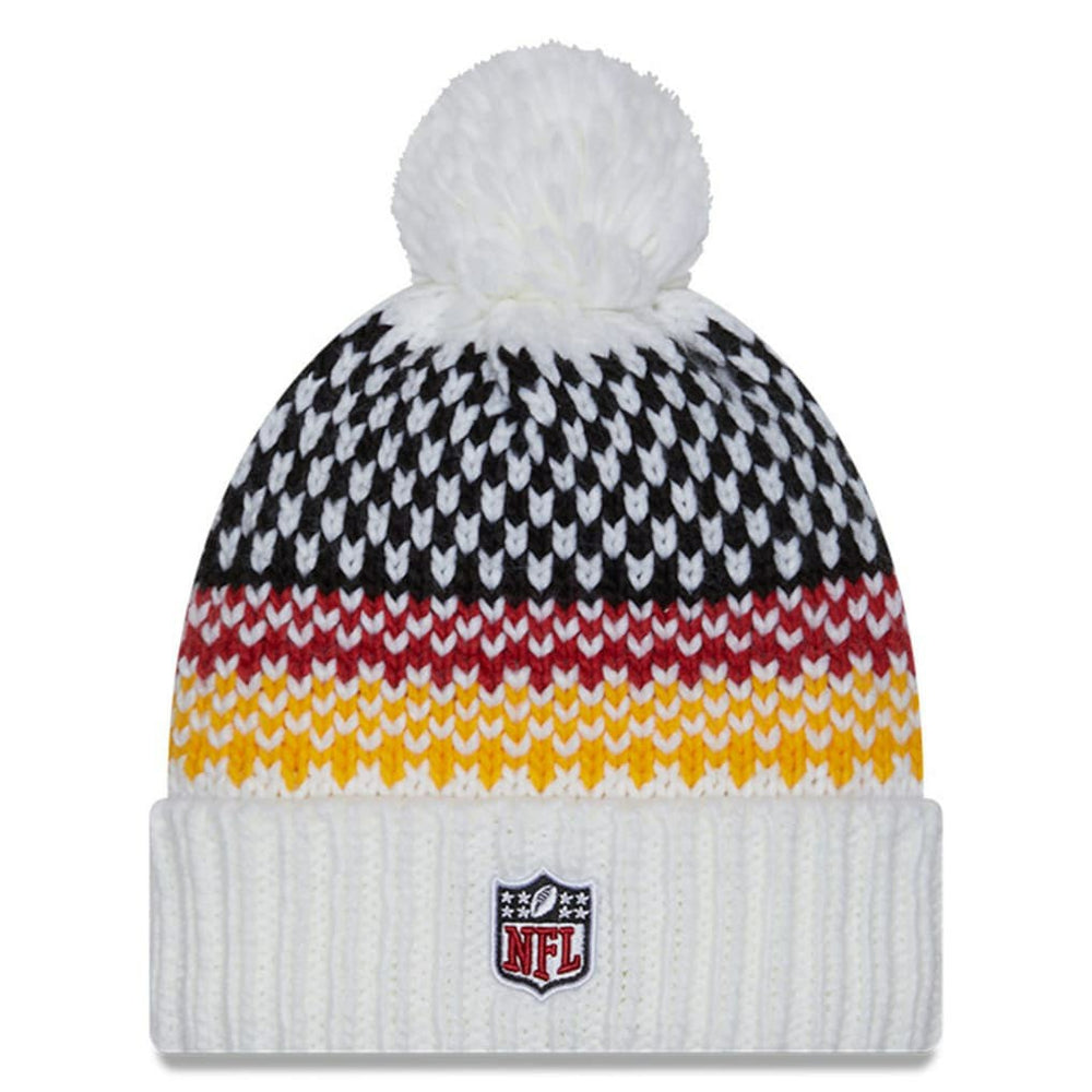 Women's 2023 Sideline Cuffed Knit Hat with Pom - Arizona Cardinals