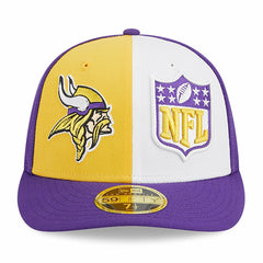 2023 Sideline Low Profile 59FIFTY Fitted Hat - Minnesota Vikings