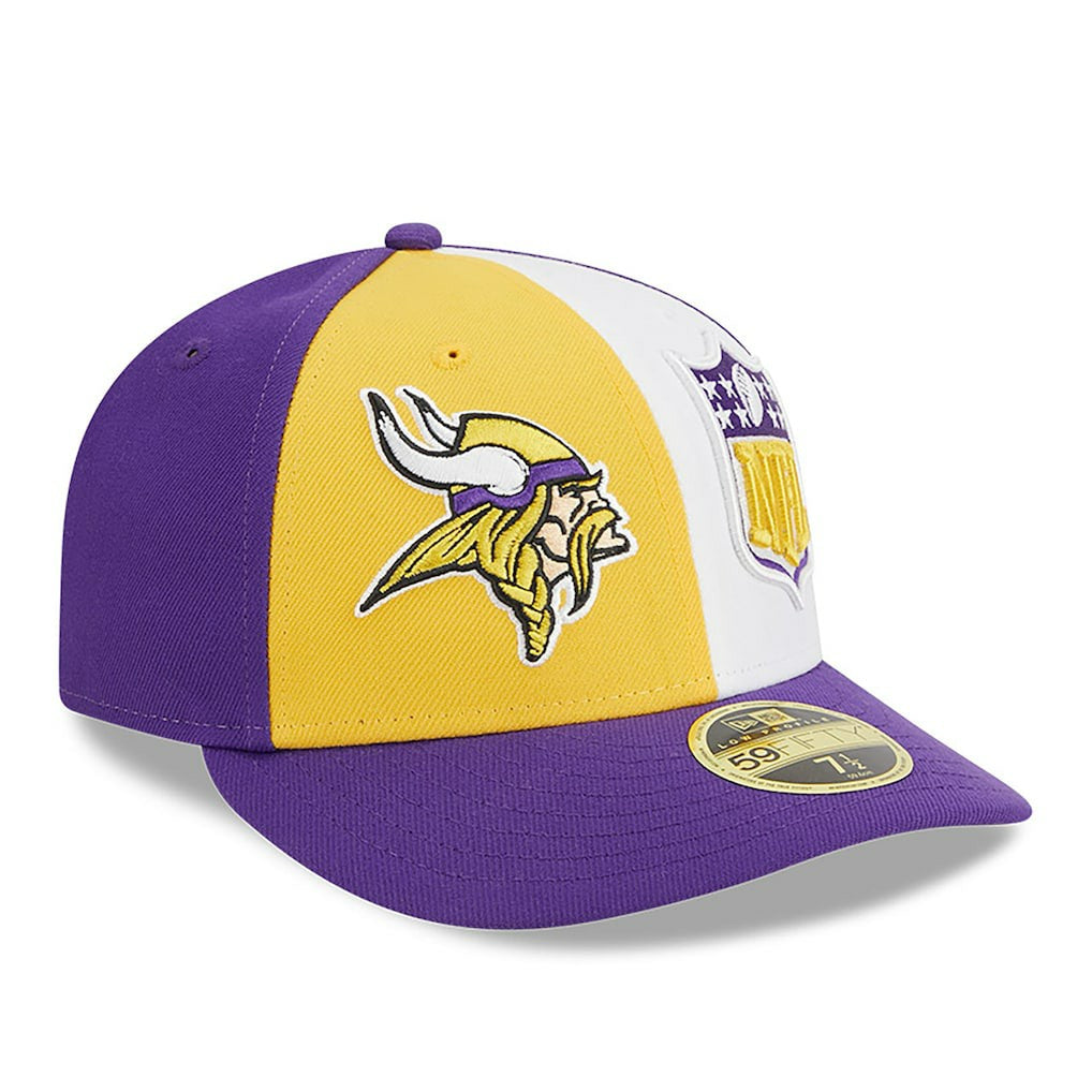 2023 Sideline Low Profile 59FIFTY Fitted Hat - Minnesota Vikings