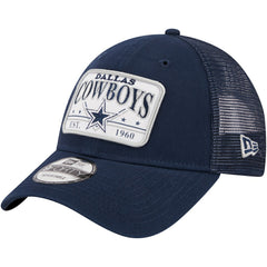 Plate 9FORTY Trucker Adjustable Hat - Dallas Cowboys