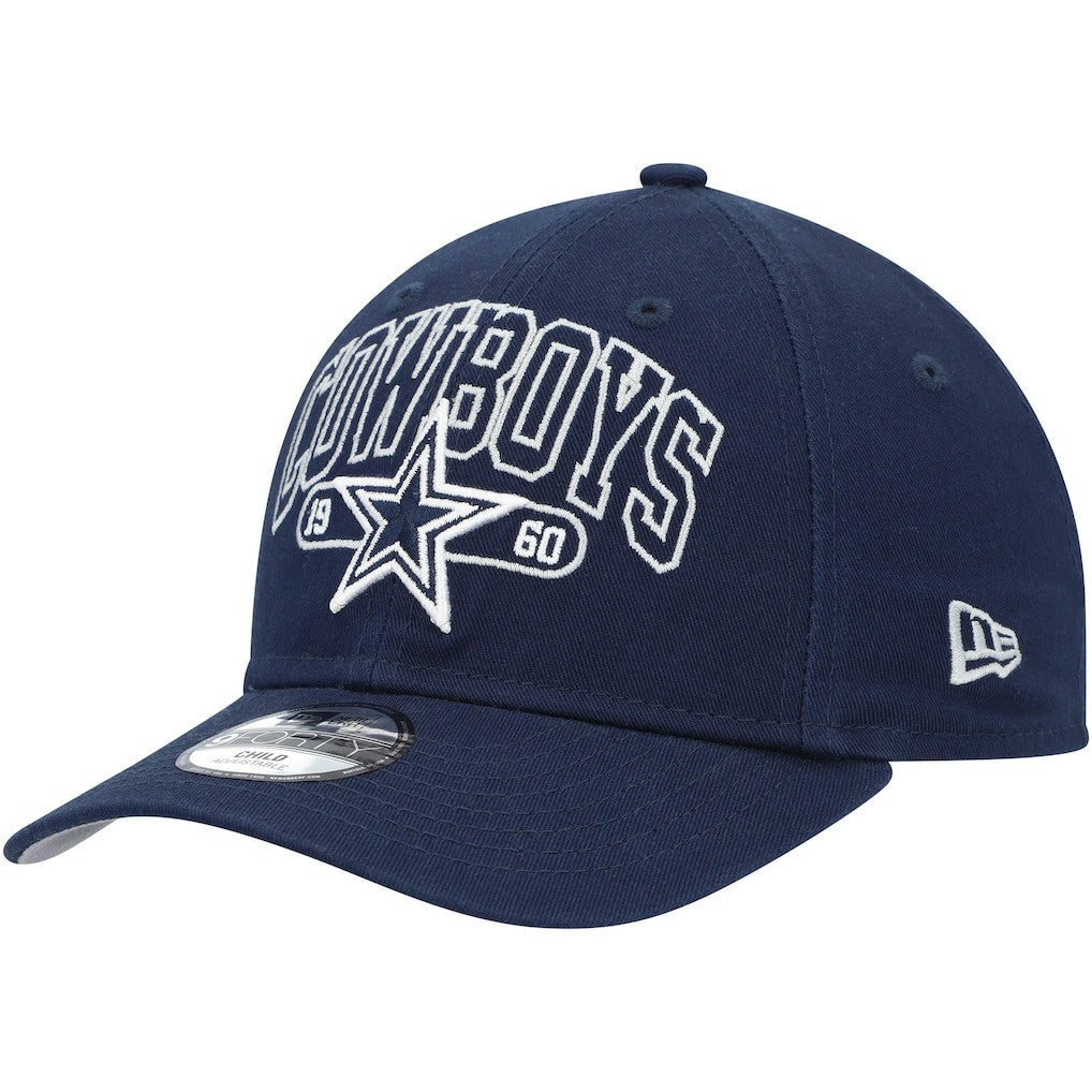 Preschool Outline 9FORTY Adjustable Hat - Dallas Cowboys