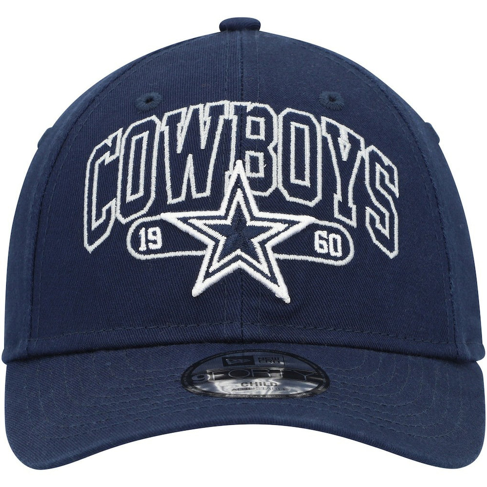 Preschool Outline 9FORTY Adjustable Hat - Dallas Cowboys