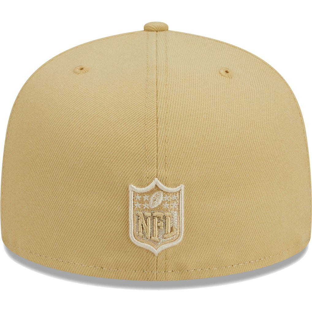 Raffia Front 59FIFTY Fitted Hat - Las Vegas Raiders