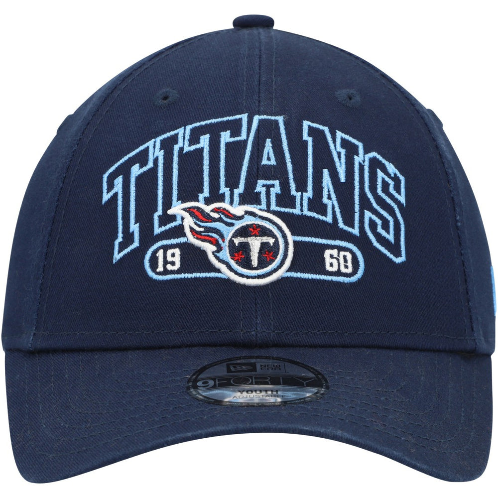 Youth Outline 9FORTY Adjustable Hat - Tennessee Titans