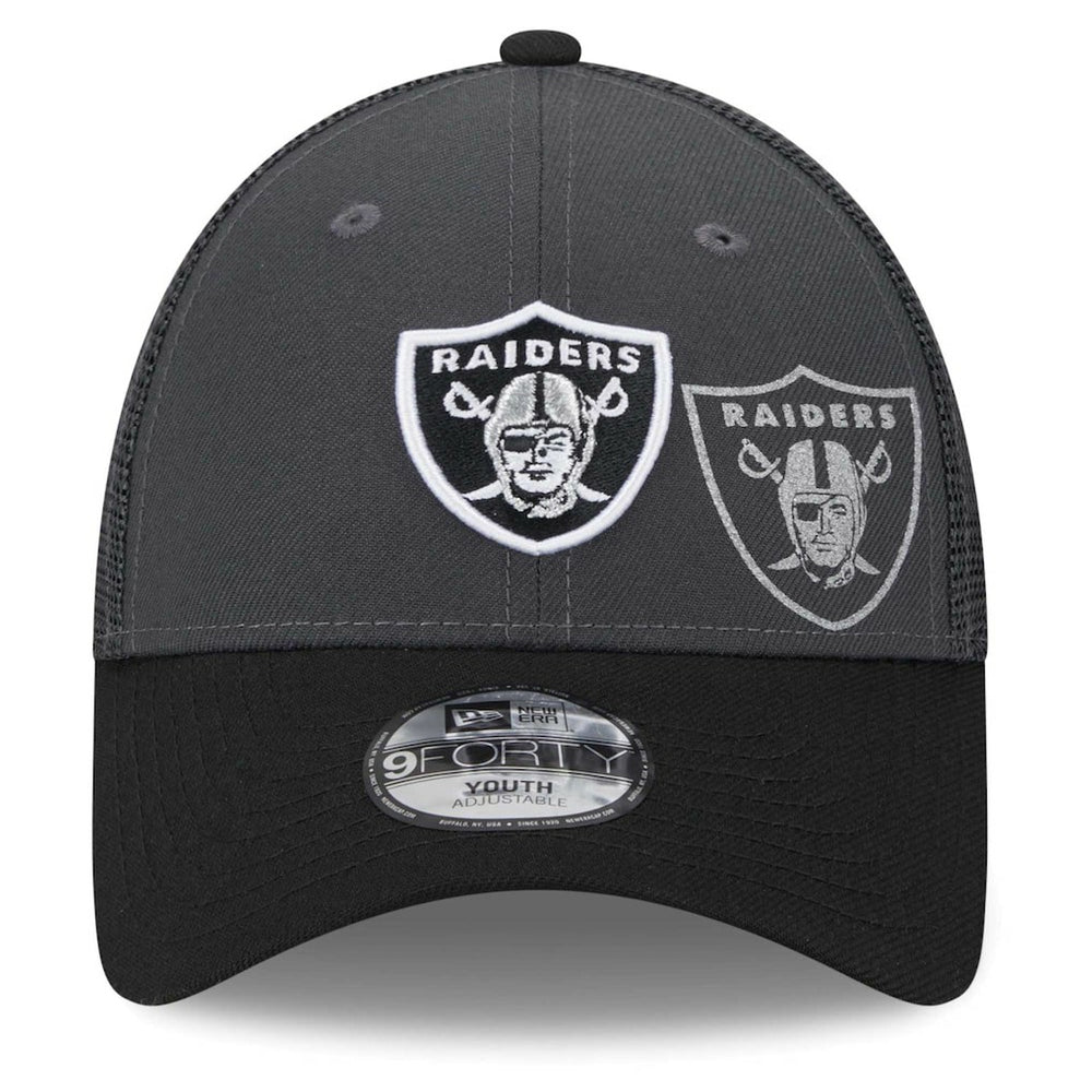 Preschool Reflect 9FORTY Adjustable Hat - Las Vegas Raiders