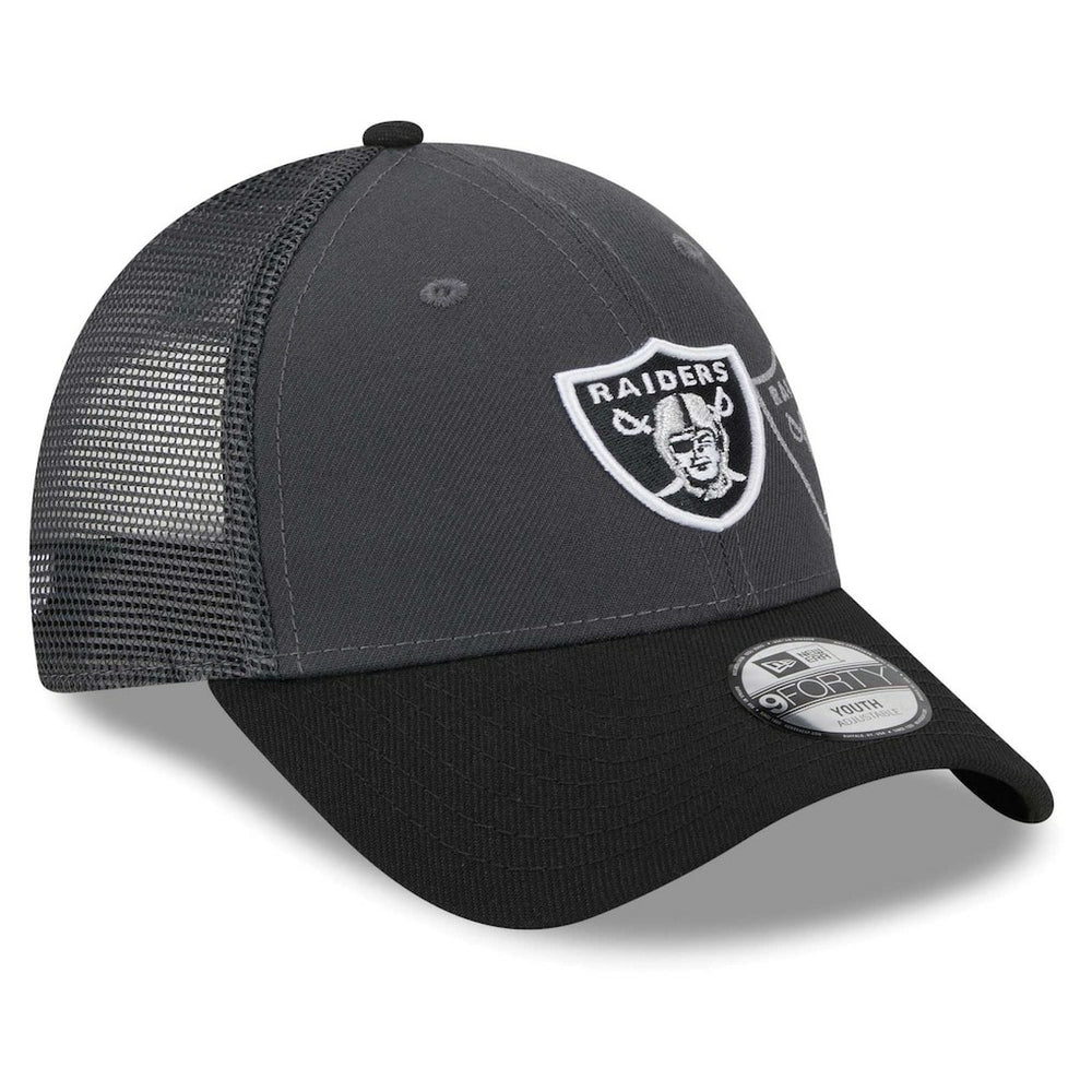 Preschool Reflect 9FORTY Adjustable Hat - Las Vegas Raiders