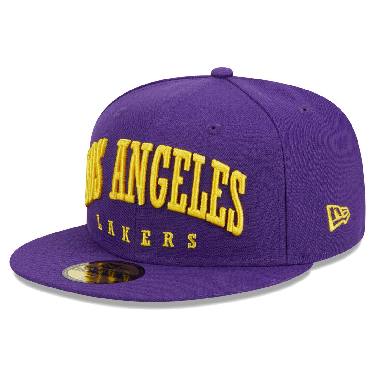 NBA Los Angeles Lakers Big Arch Text 59FIFTY Fitted Hat
