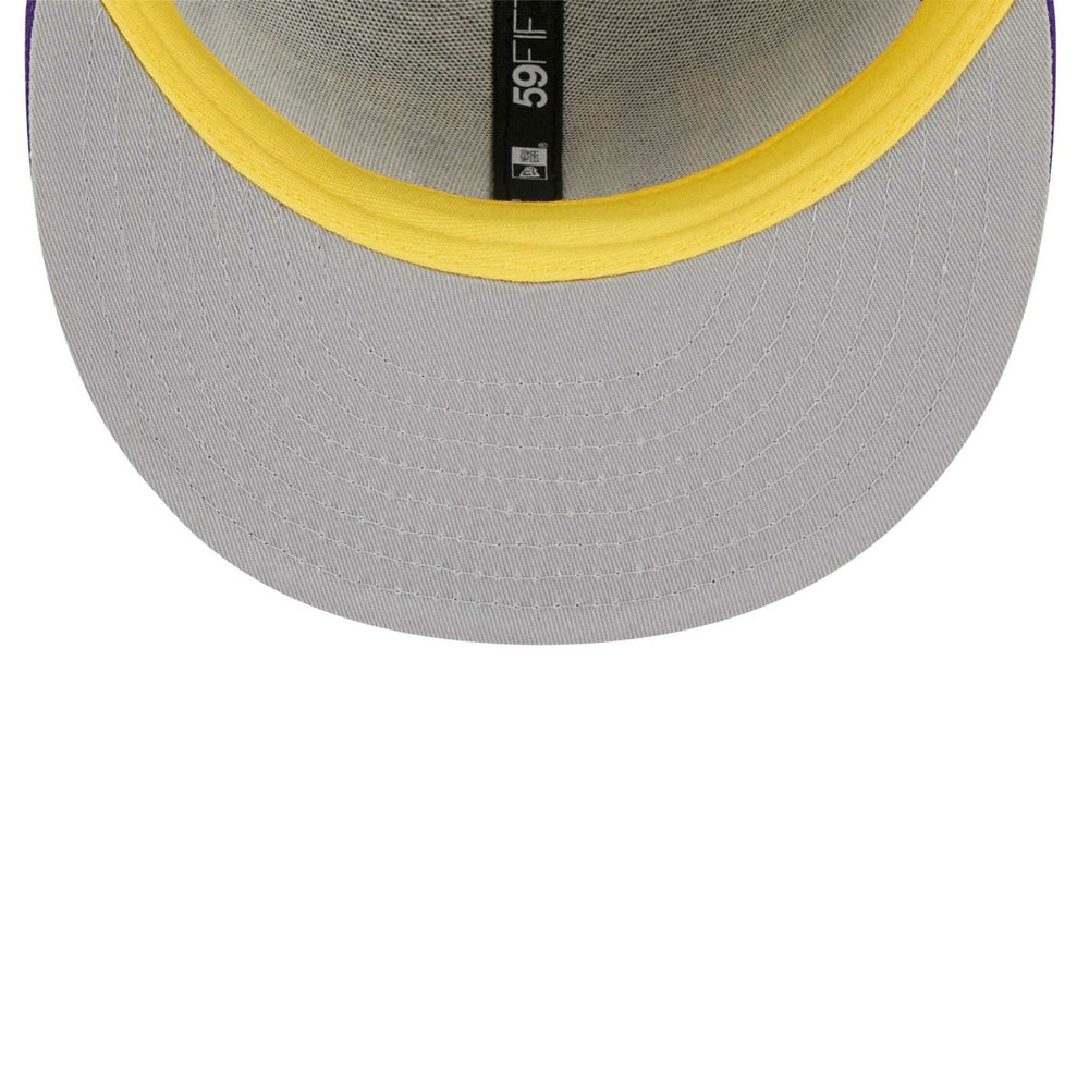 NBA Los Angeles Lakers Big Arch Text 59FIFTY Fitted Hat