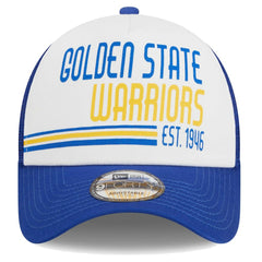 NBA Golden State Warriors Lift Pass Foam Front Trucker 9FORTY Adjustable Hat sale