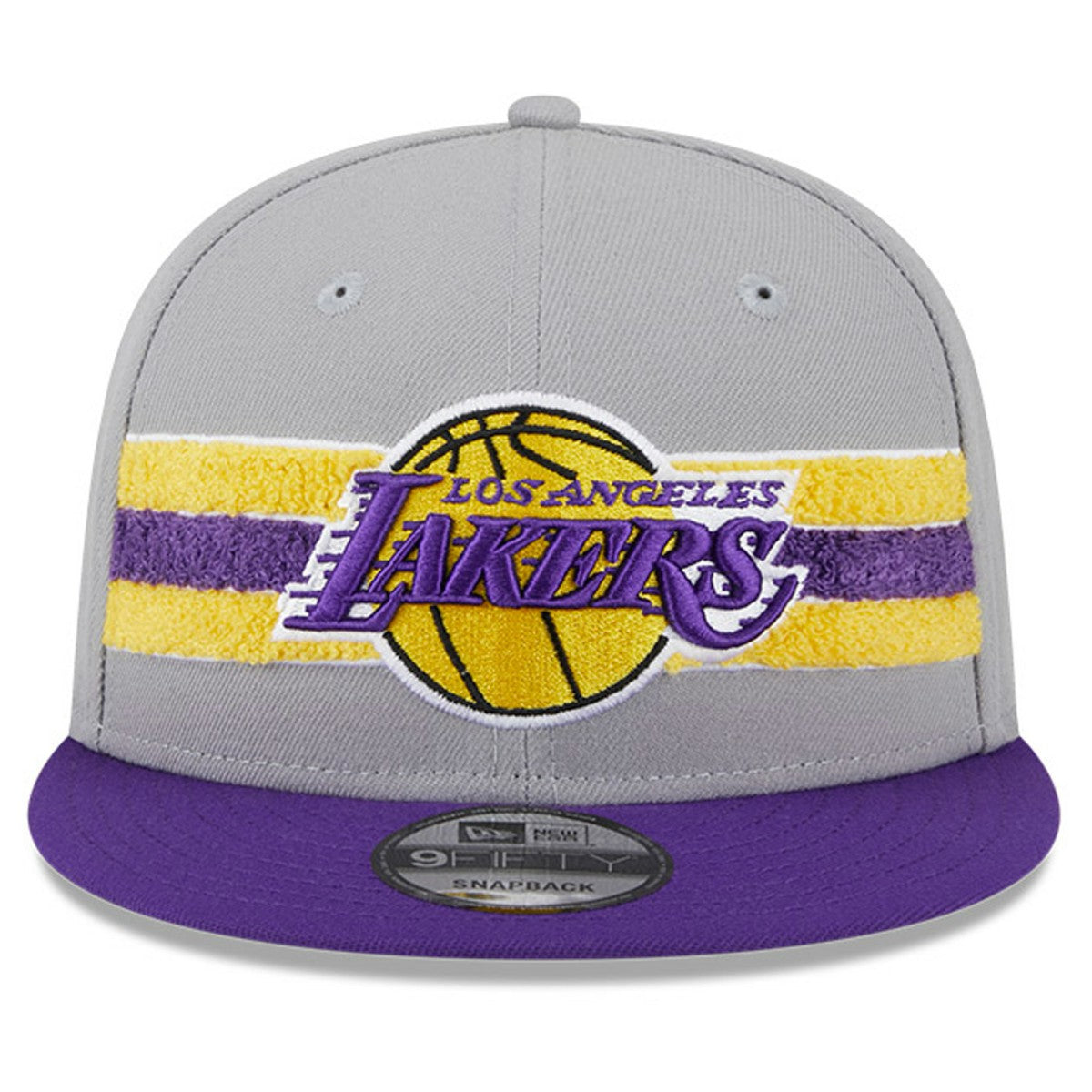 NBA Los Angeles Lakers Chenille Band 9FIFTY Snapback Hat
