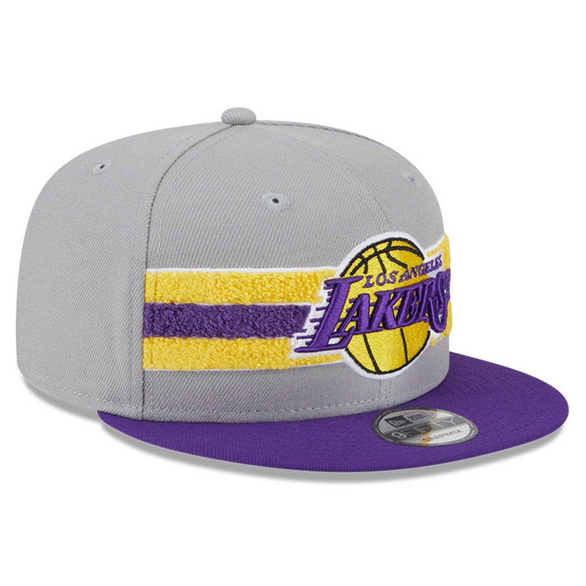 NBA Los Angeles Lakers Chenille Band 9FIFTY Snapback Hat