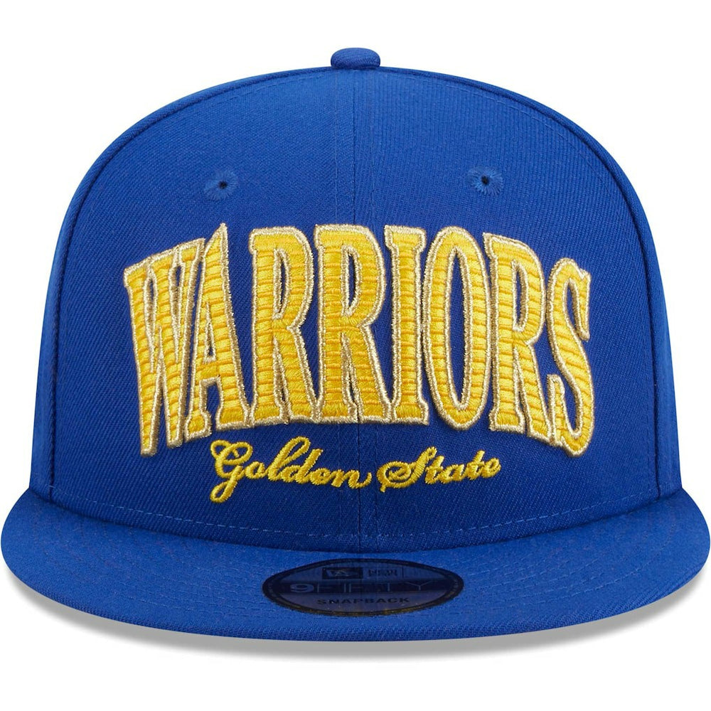 NBA Golden State Warriors Golden Tall Text 9FIFTY Snapback Hat sale