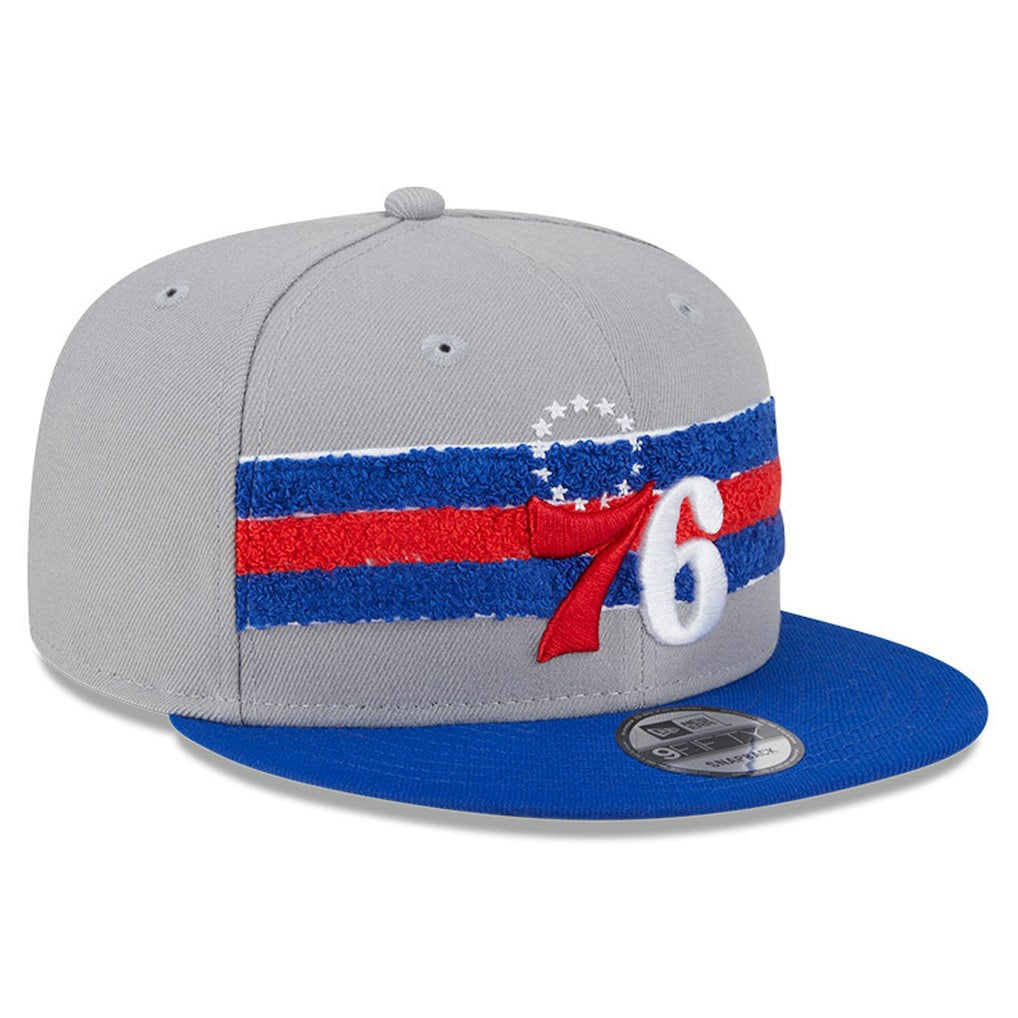 NBA Philadelphia 76ers Chenille Band 9FIFTY Snapback Hat