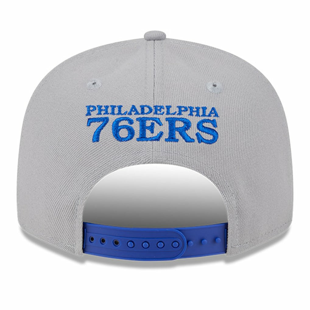 NBA Philadelphia 76ers Chenille Band 9FIFTY Snapback Hat