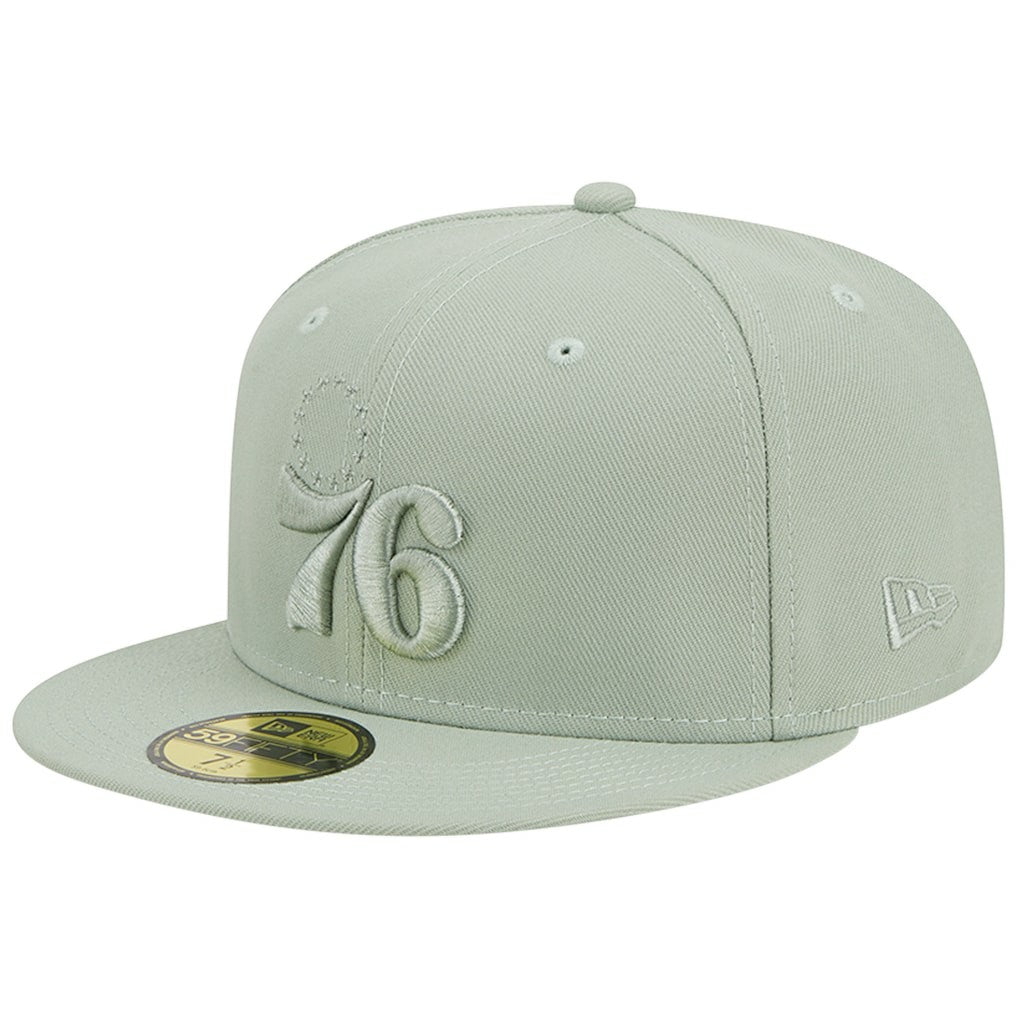 NBA Philadelphia 76ers Sage Color Pack 59FIFTY Fitted Hat