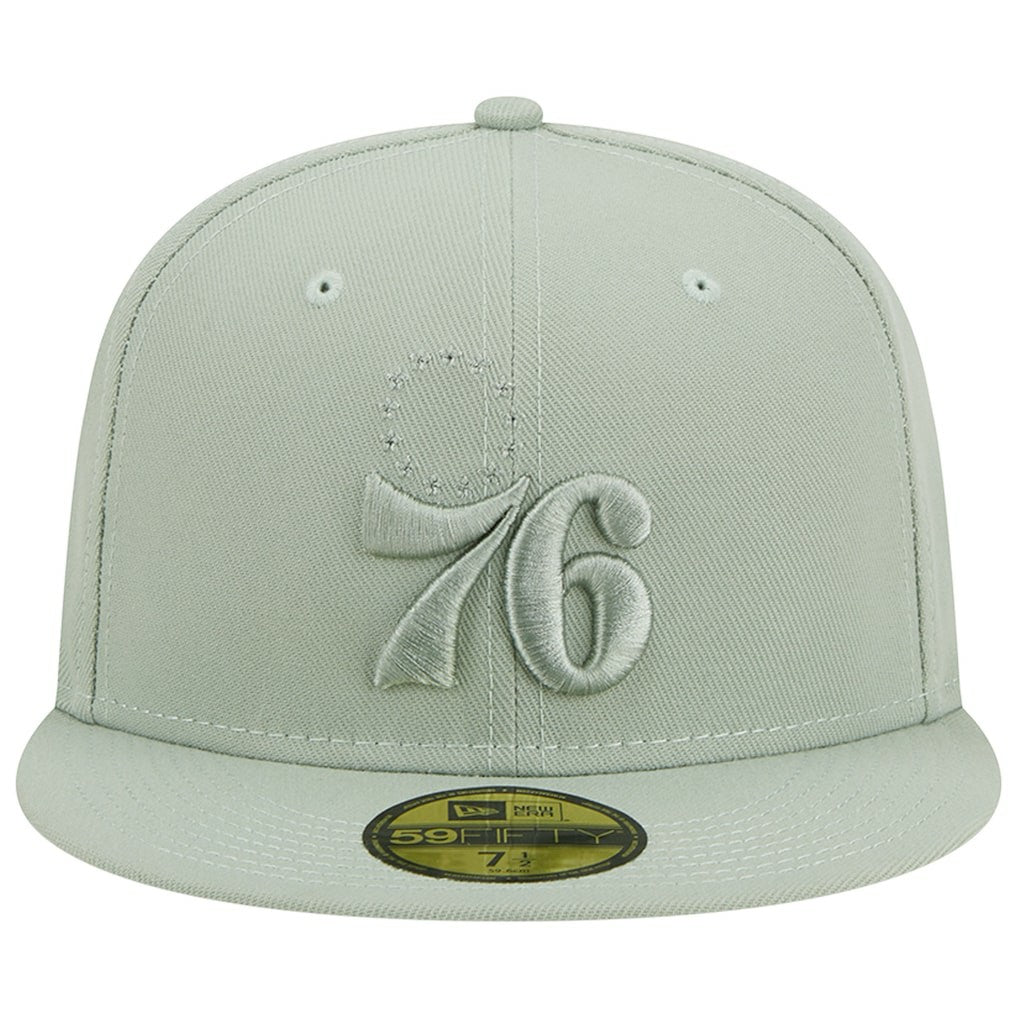 NBA Philadelphia 76ers Sage Color Pack 59FIFTY Fitted Hat
