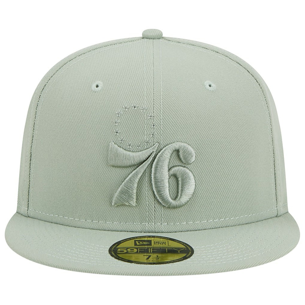 NBA Philadelphia 76ers Sage Color Pack 59FIFTY Fitted Hat