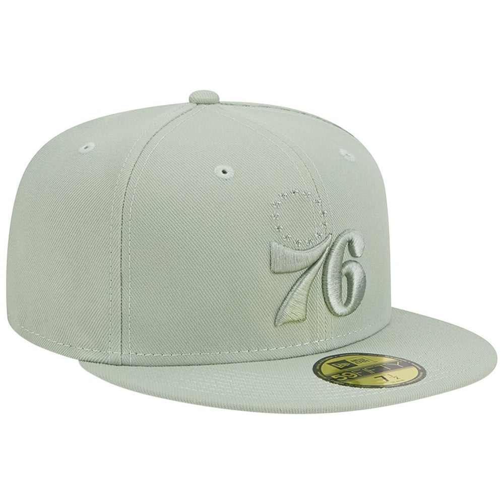 NBA Philadelphia 76ers Sage Color Pack 59FIFTY Fitted Hat