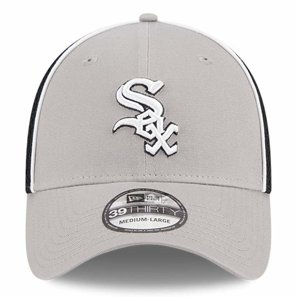 MLB Chicago White Sox New Era Pipe 39THIRTY Flex Hat