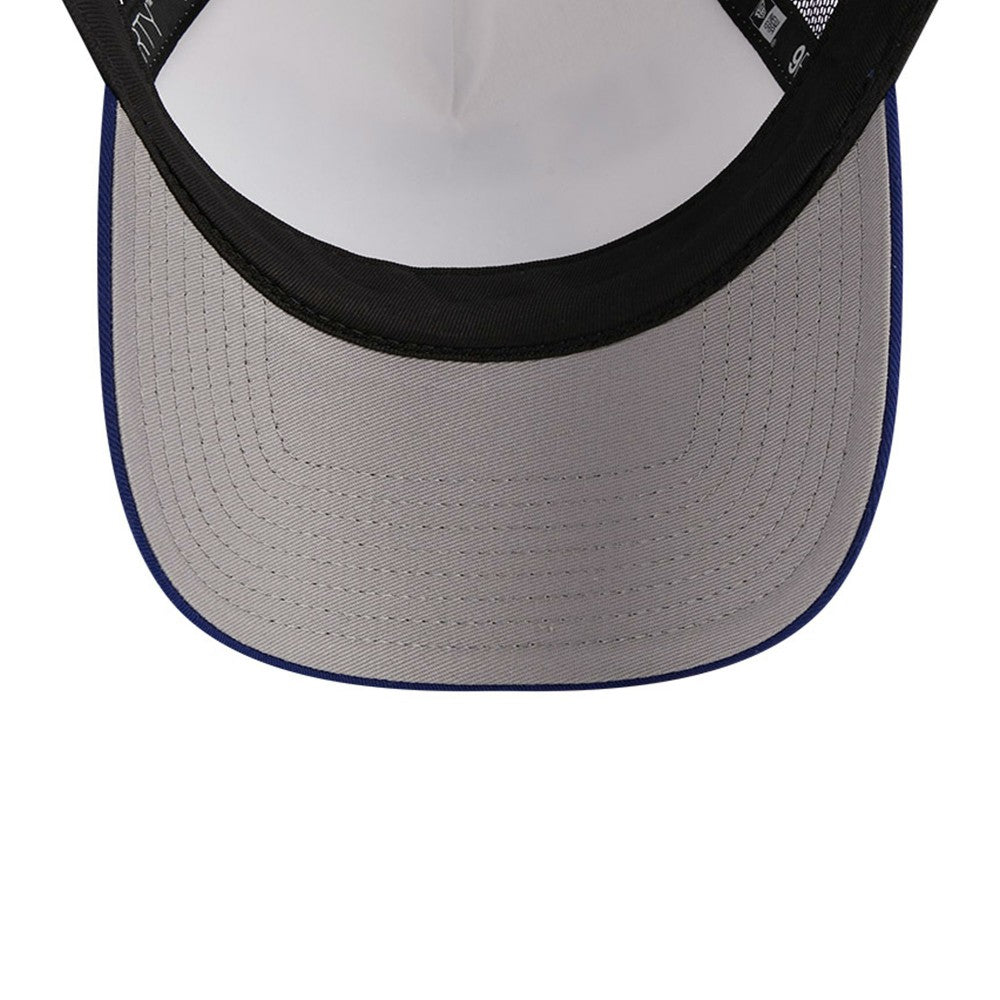 MLB Los Angeles Dodgers New Era Stacked A-Frame Trucker 9FORTY Adjustable Hat