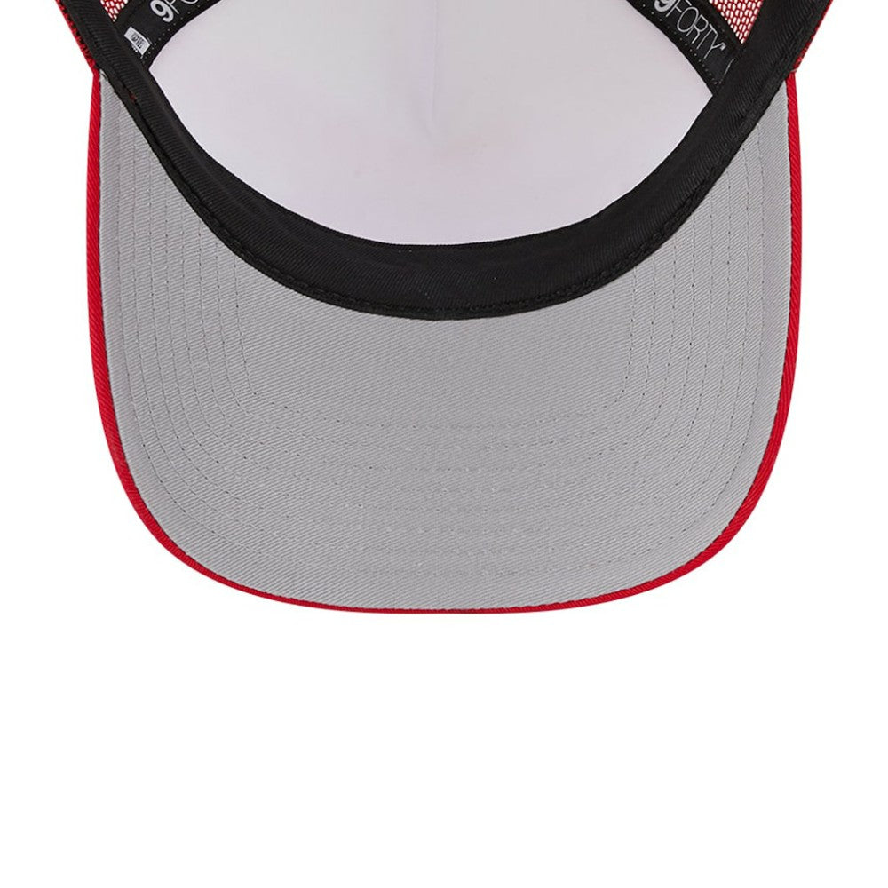 MLB St. Louis Cardinals New Era Stacked A-Frame Trucker 9FORTY Adjustable Hat
