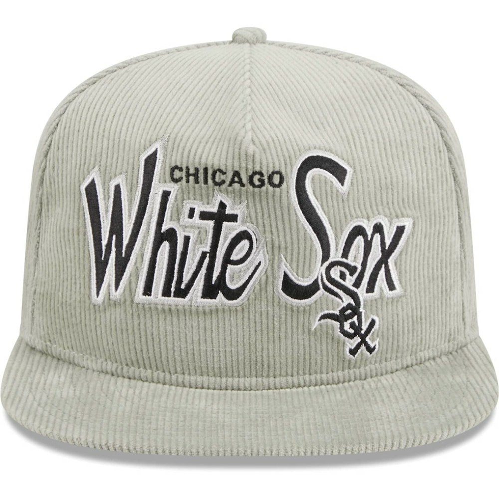 MLB Chicago White Sox New Era Corduroy Golfer Adjustable Hat