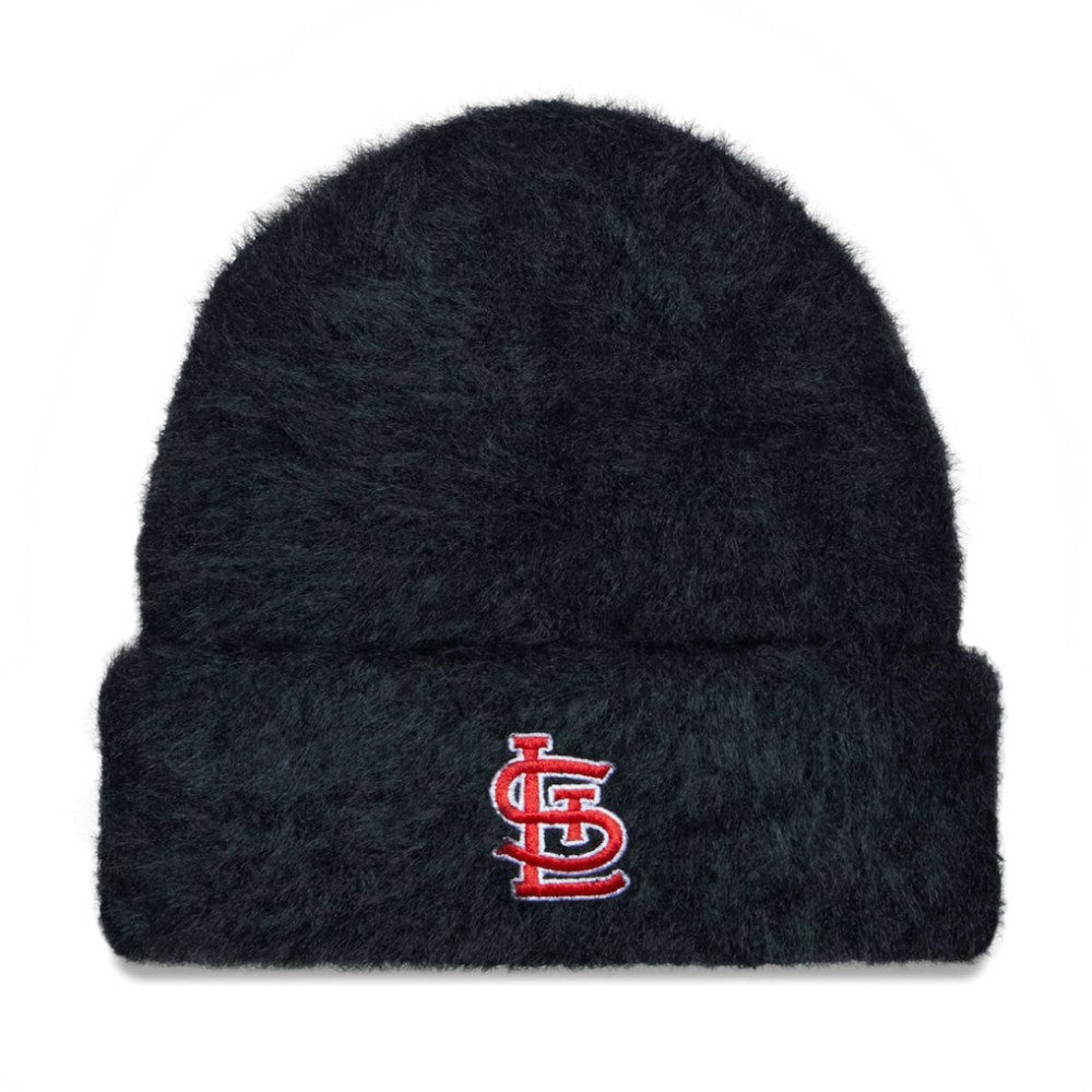 MLB St. Louis Cardinals New Era Women's Fuzzy Cuffed Knit Hat