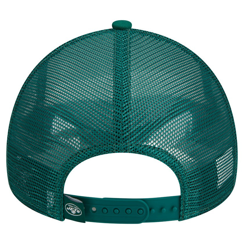 Stacked A-Frame Trucker 9FORTY Adjustable Hat - New York Jets