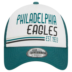 Stacked A-Frame Trucker 9FORTY Adjustable Hat - Philadelphia Eagles