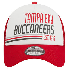 Stacked A-Frame Trucker 9FORTY Adjustable Hat - Tampa Bay Buccaneers