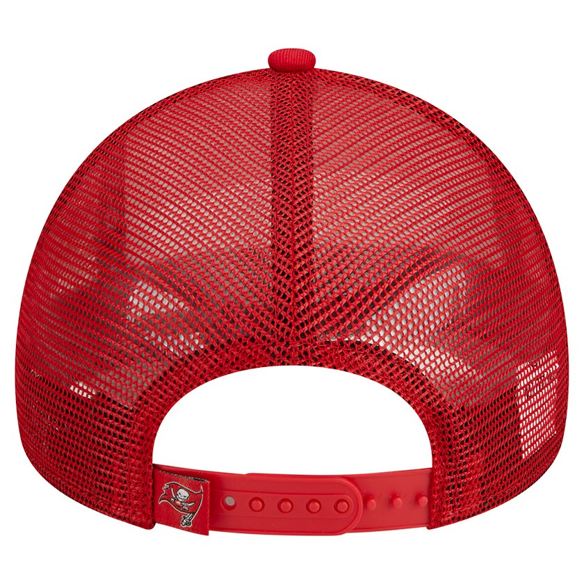 Stacked A-Frame Trucker 9FORTY Adjustable Hat - Tampa Bay Buccaneers
