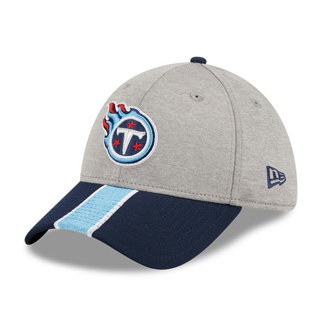 Striped 39THIRTY Flex Hat - Tennessee Titans