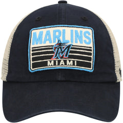 MLB Miami Marlins '47 Four Stroke Clean Up Trucker Snapback Hat