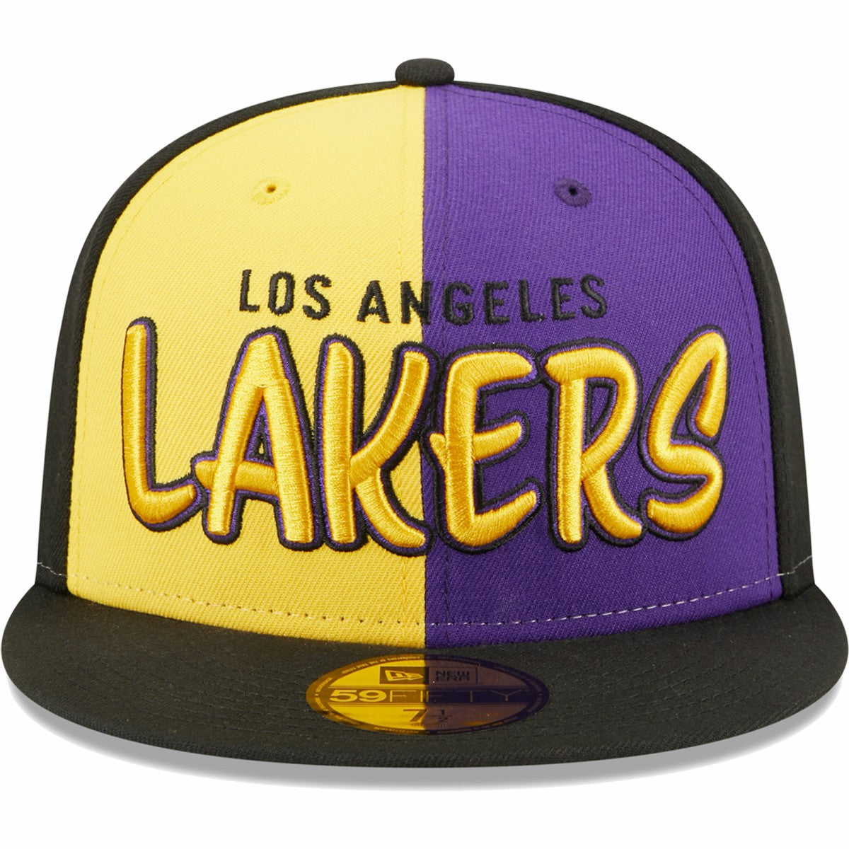 NBA Los Angeles Lakers Pop Front 59FIFTY Fitted Hat
